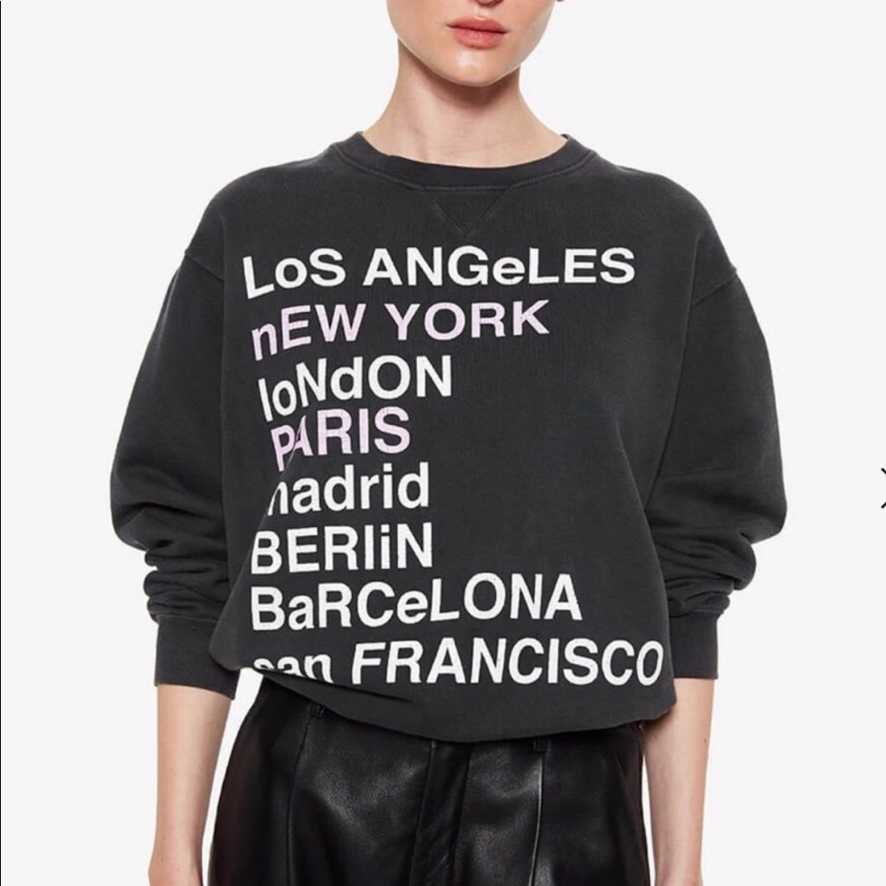 Anine Bing City Love Sweatshirt